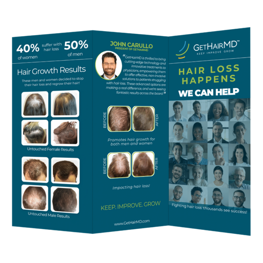 GetHairMD Brochures